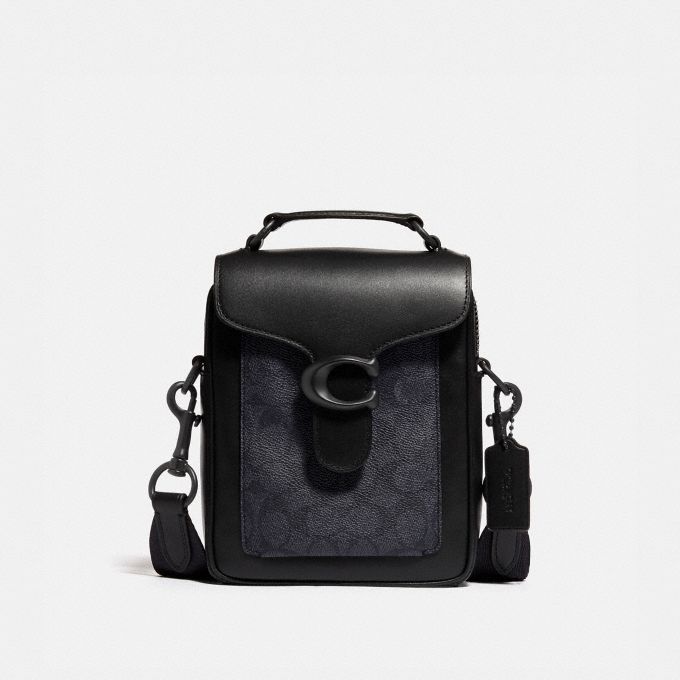 公式 Coach コーチ タビー クロスボディ シグネチャー キャンバス 全てのレディースバッグ