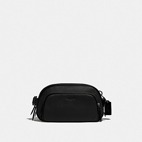COACH C1062 Hitch Belt Bag BLACK COPPER/BLACK