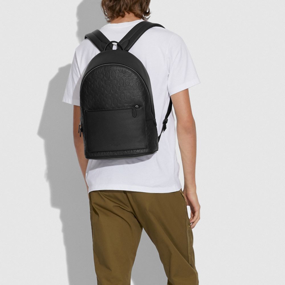 Metropolitan Soft Backpack In Signature Leather