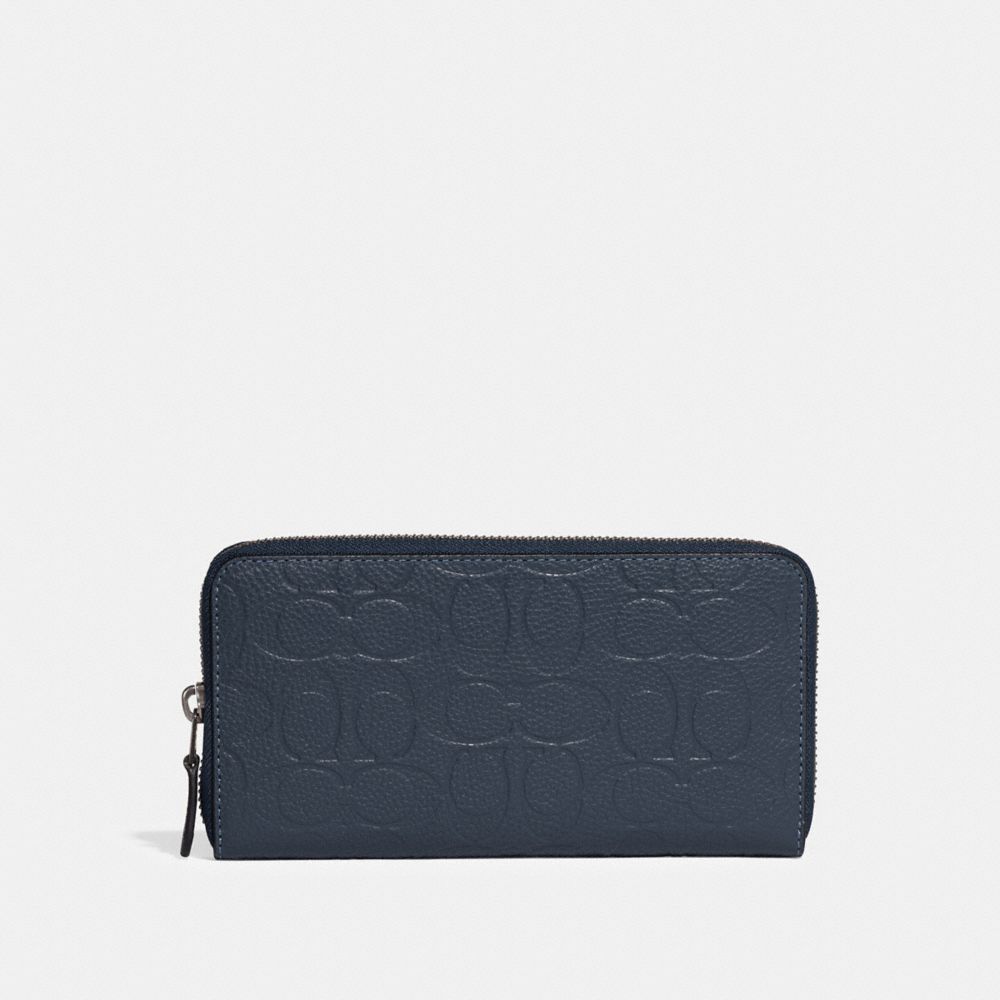 ACCORDION WALLET IN SIGNATURE LEATHER