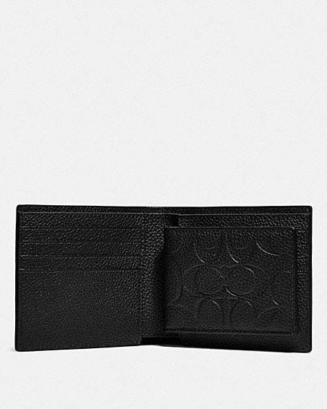 3-IN-1 WALLET IN SIGNATURE LEATHER