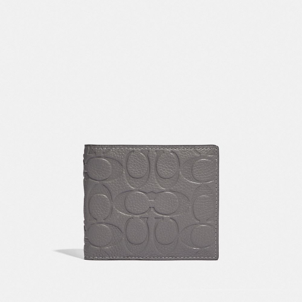 COIN WALLET IN SIGNATURE LEATHER