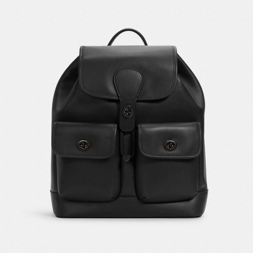 COACH C1265 - HERITAGE BACKPACK QB/BLACK