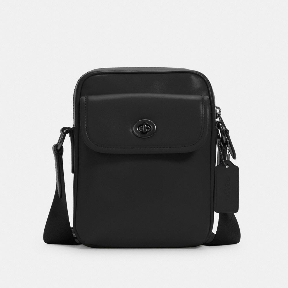 COACH C1269 - HERITAGE CROSSBODY QB/BLACK