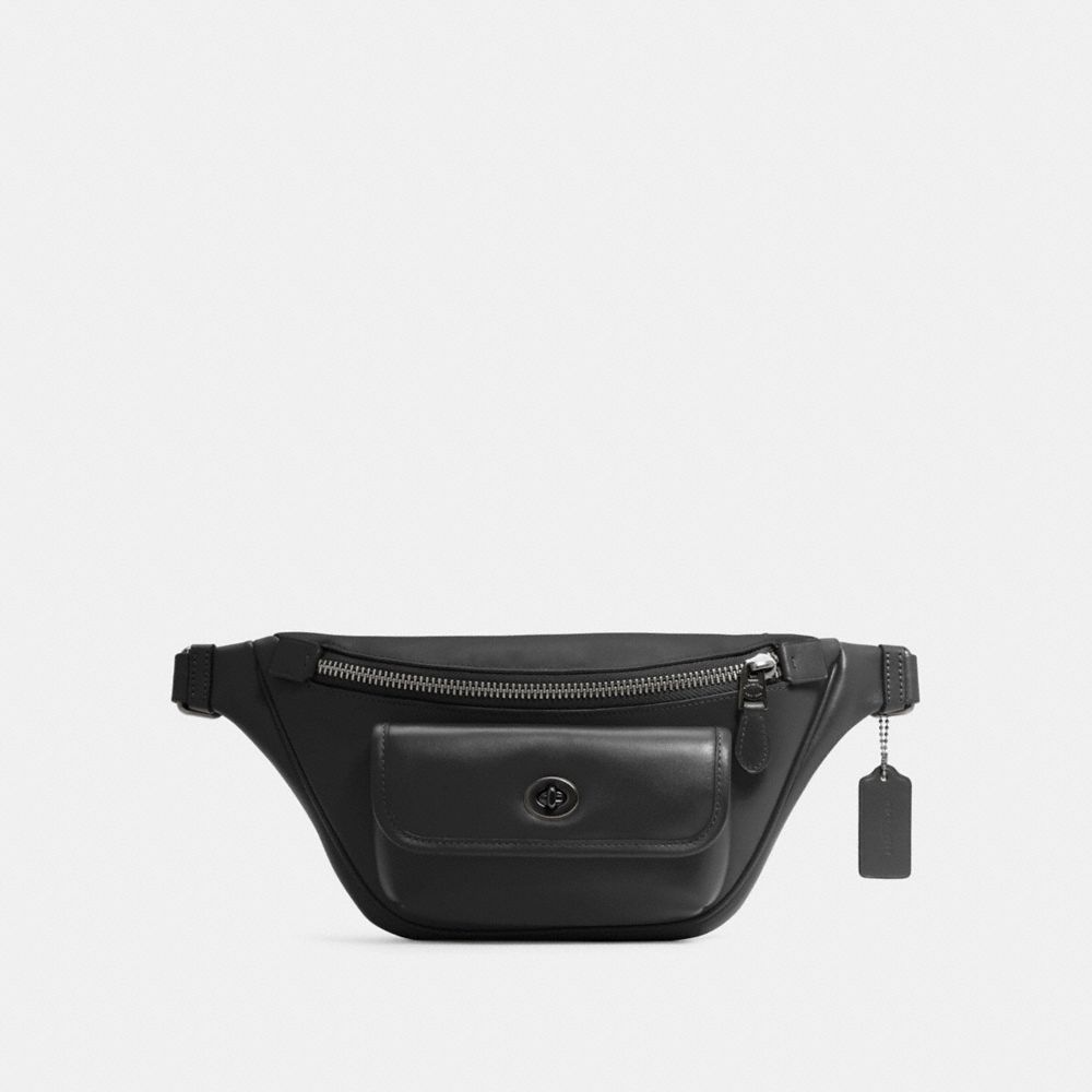 COACH C1277 Heritage Belt Bag QB/BLACK