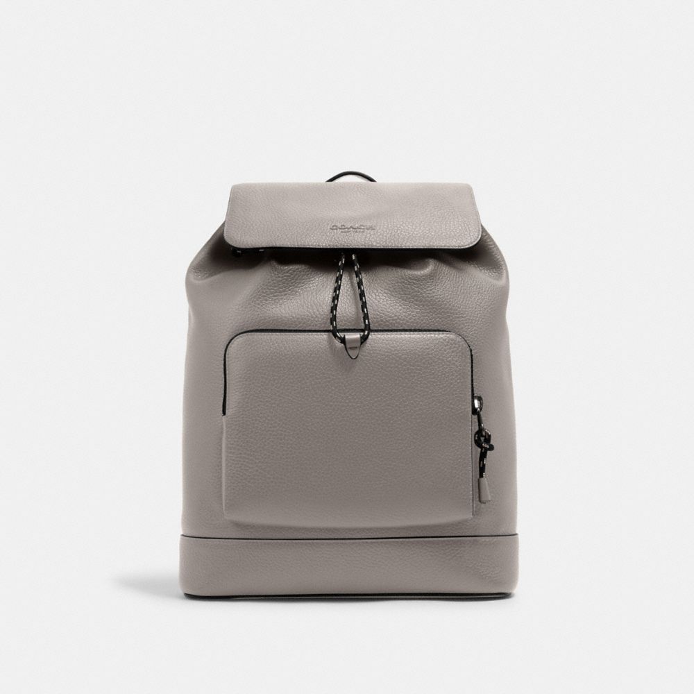 COACH C1280 Turner Backpack QB/HEATHER GREY