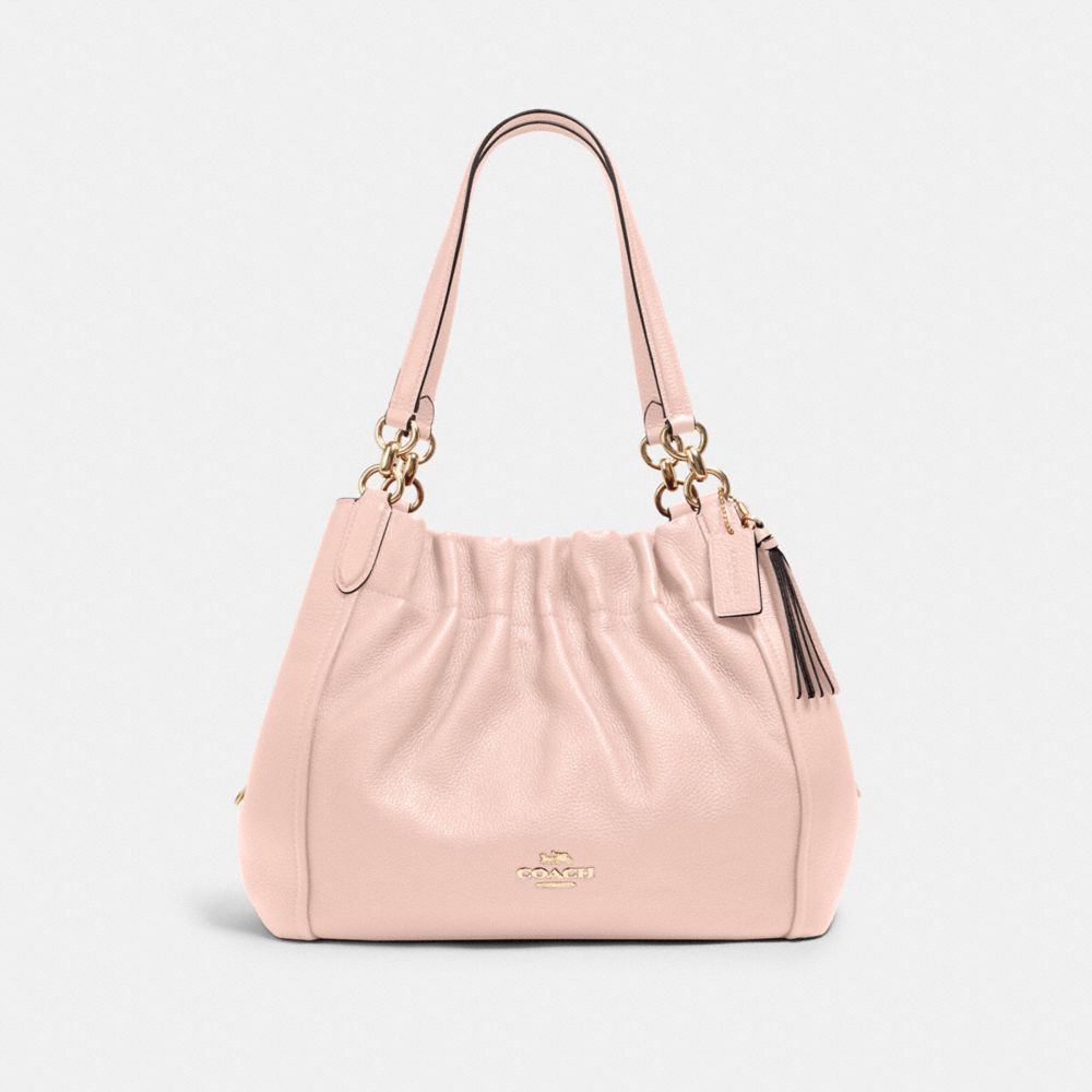 COACH MAYA SHOULDER BAG - IM/PALE PINK - C1454