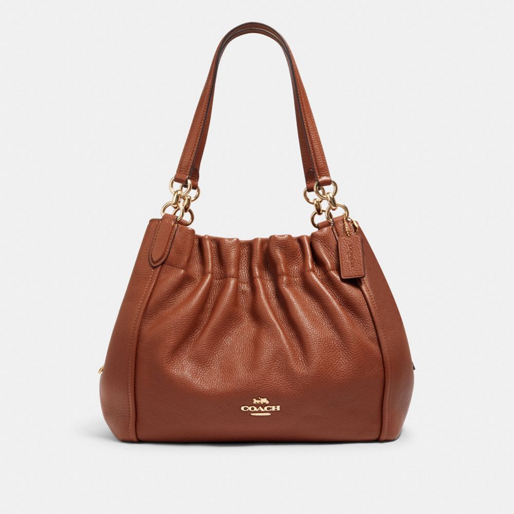 COACH MAYA SHOULDER BAG - IM/REDWOOD - C1454