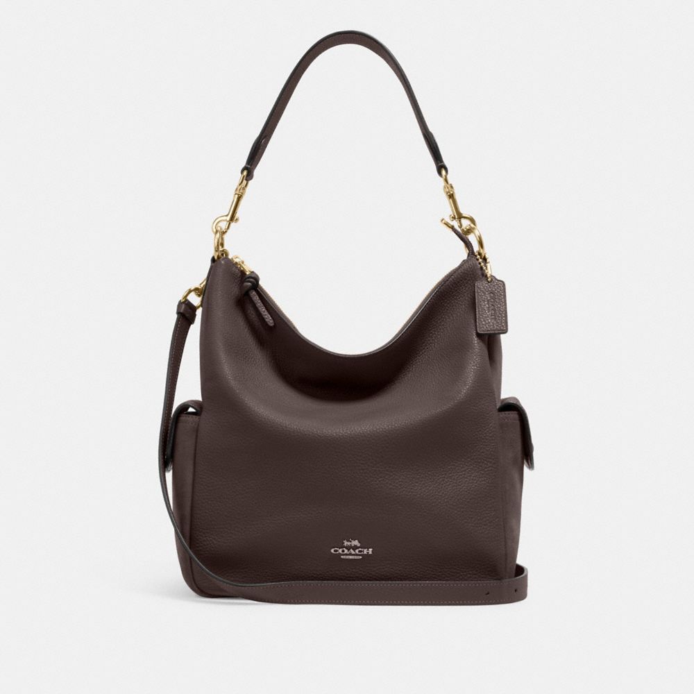 COACH C1522 Pennie Shoulder Bag Gold/Maple