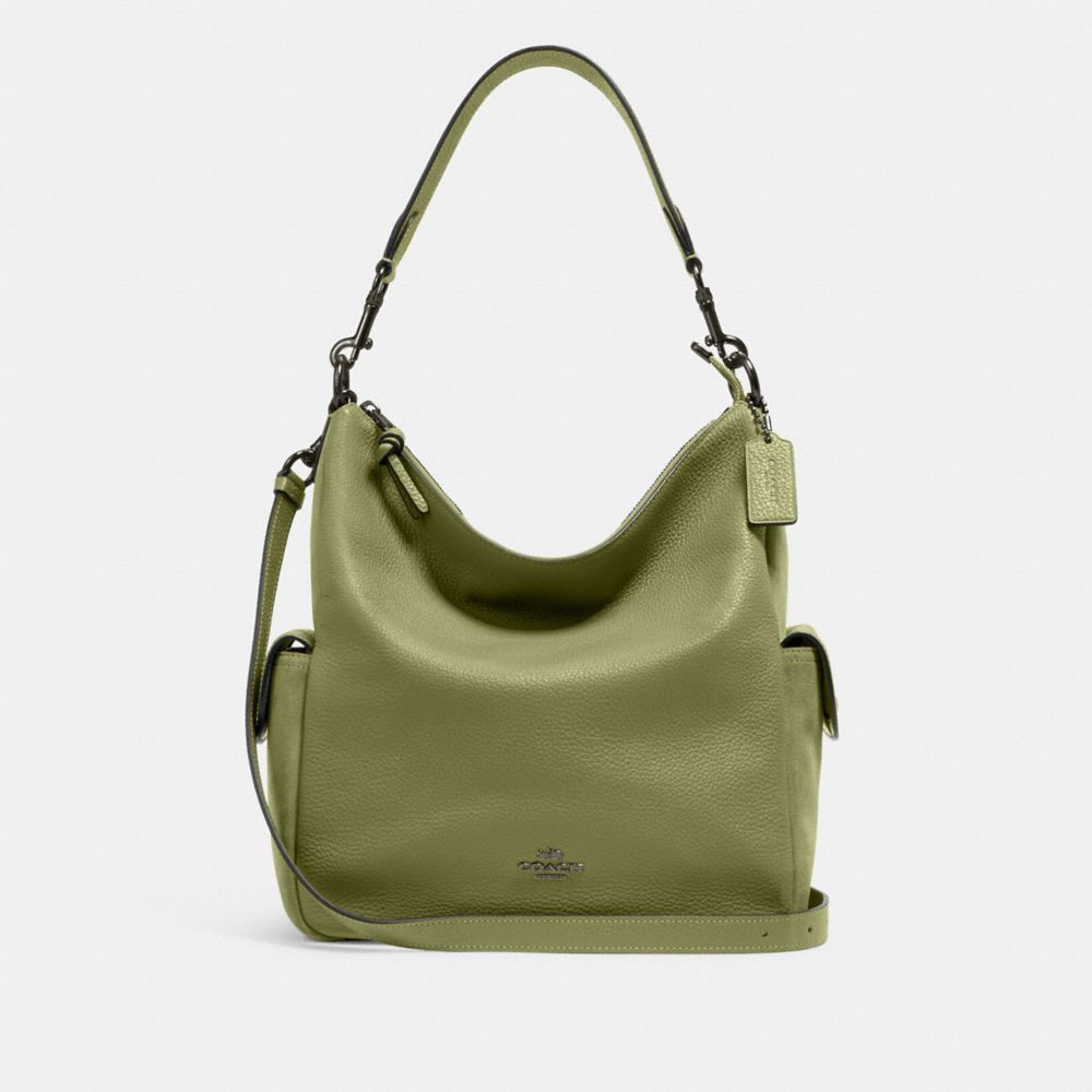 COACH C1522 - PENNIE SHOULDER BAG - QB/OLIVE GREEN | COACH HANDBAGS