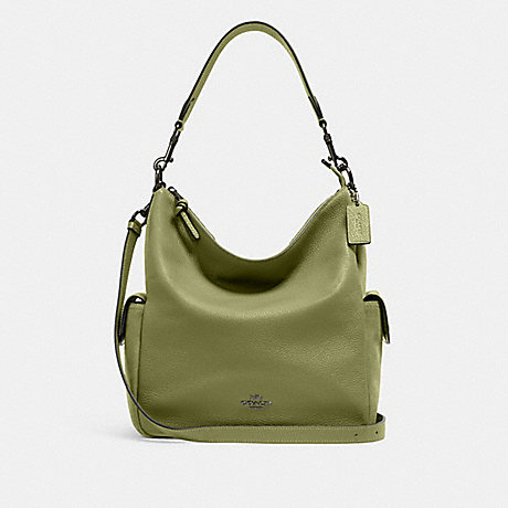 COACH C1522 Pennie Shoulder Bag QB/Olive Green