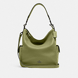 Pennie Shoulder Bag - C1522 - QB/Olive Green
