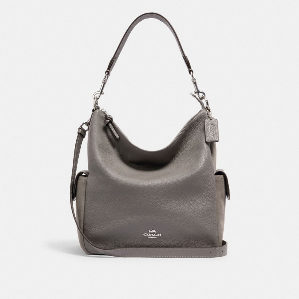 COACH C1522 Pennie Shoulder Bag SV/HEATHER GREY