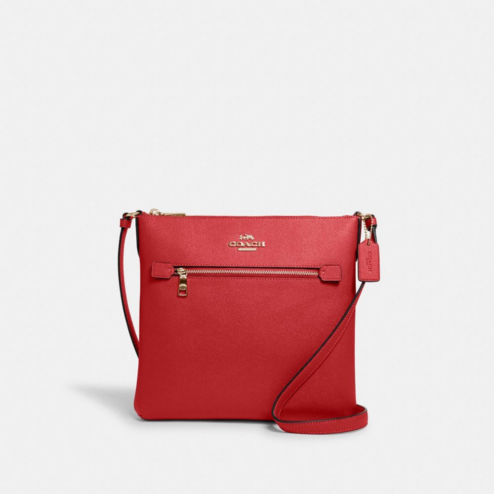 COACH C1556 Rowan File Bag IM/1941 RED