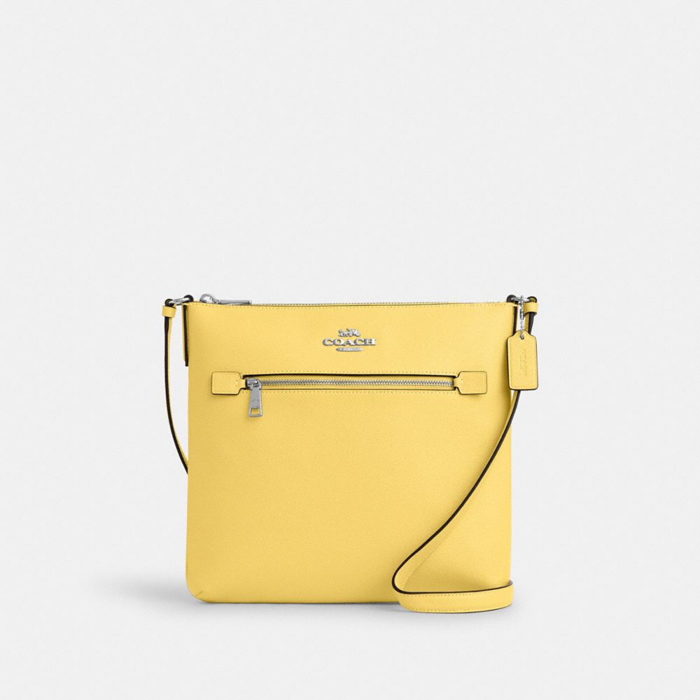 Rowan File Bag - C1556 - Silver/Retro Yellow