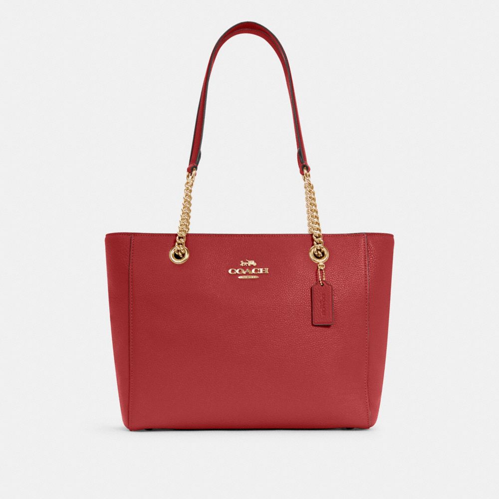 COACH C1566 Marlie Tote IM/1941 RED