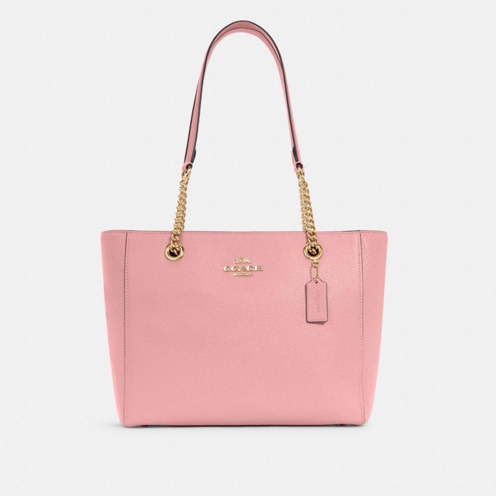 COACH MARLIE TOTE - IM/BUBBLEGUM - C1566