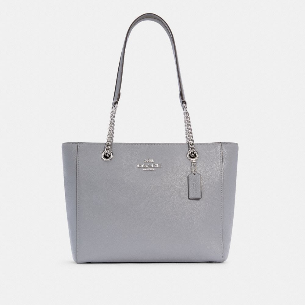 COACH C1566 Marlie Tote SV/GRANITE