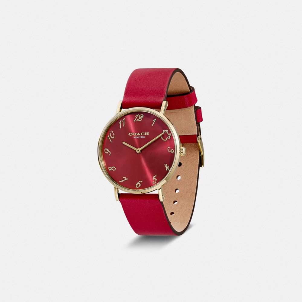 red coach watch