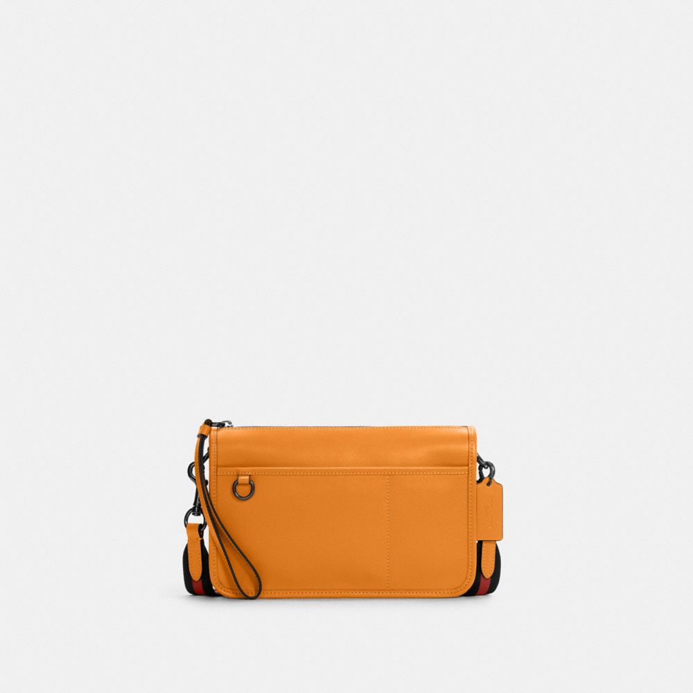 HERITAGE CONVERTIBLE CROSSBODY - C1592 - QB/BUTTERSCOTCH