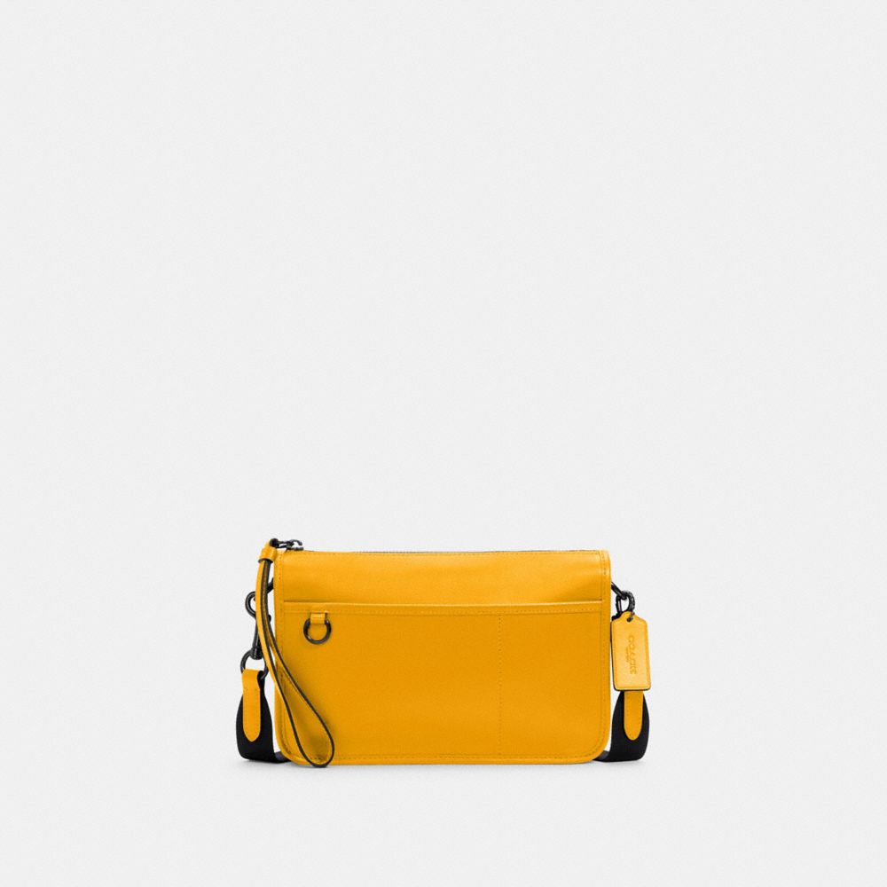 HERITAGE CONVERTIBLE CROSSBODY - QB/OCHRE - COACH C1592