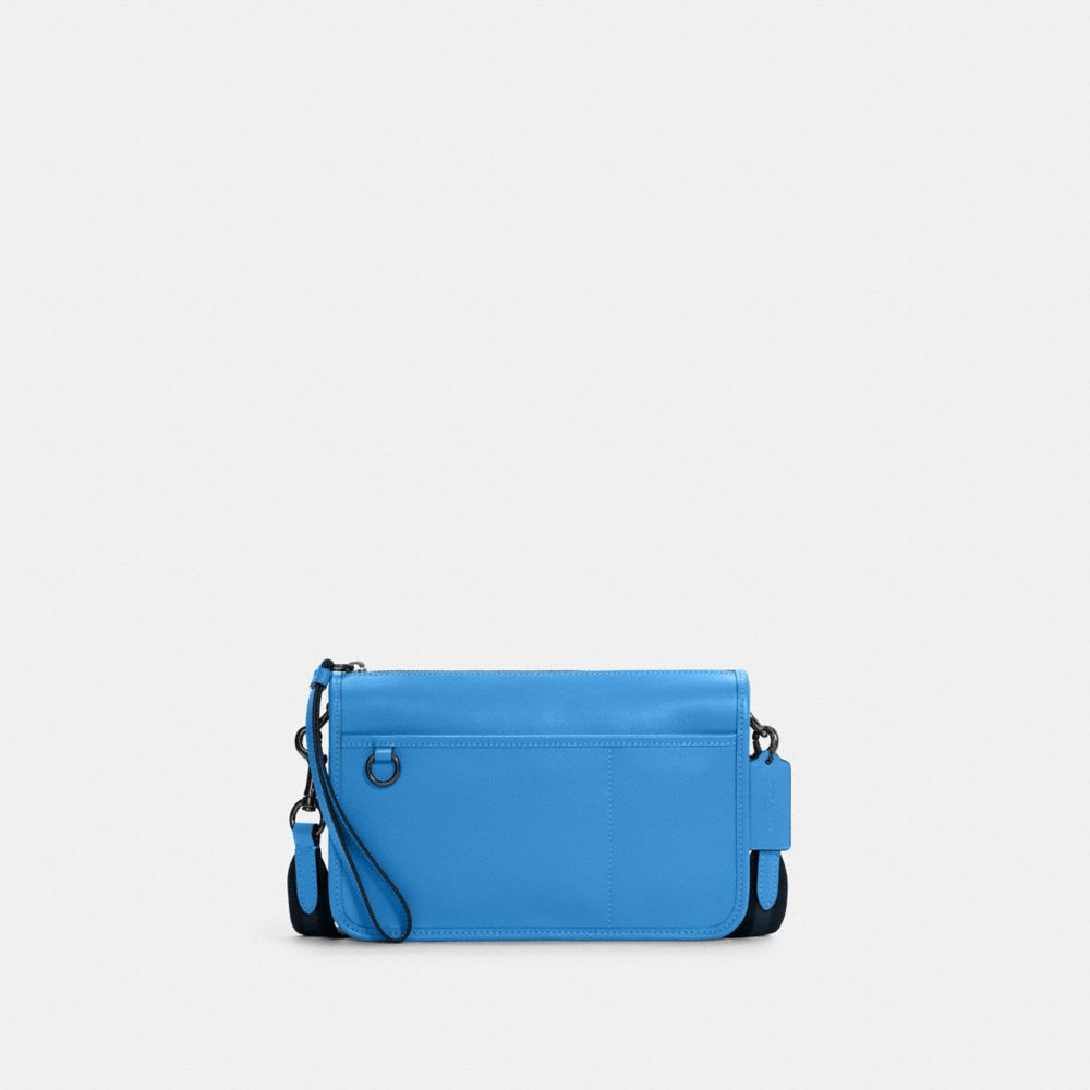 COACH C1592 HERITAGE CONVERTIBLE CROSSBODY QB/RACER BLUE