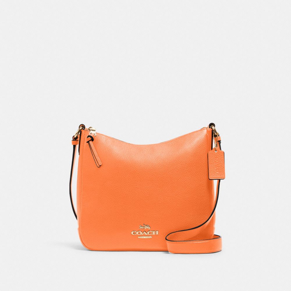 Ellie File Bag - C1648 - GOLD/CANDIED ORANGE