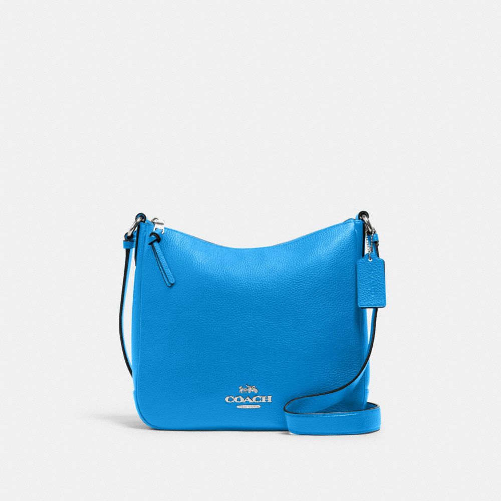 COACH C1648 Ellie File Bag SV/VIVID BLUE