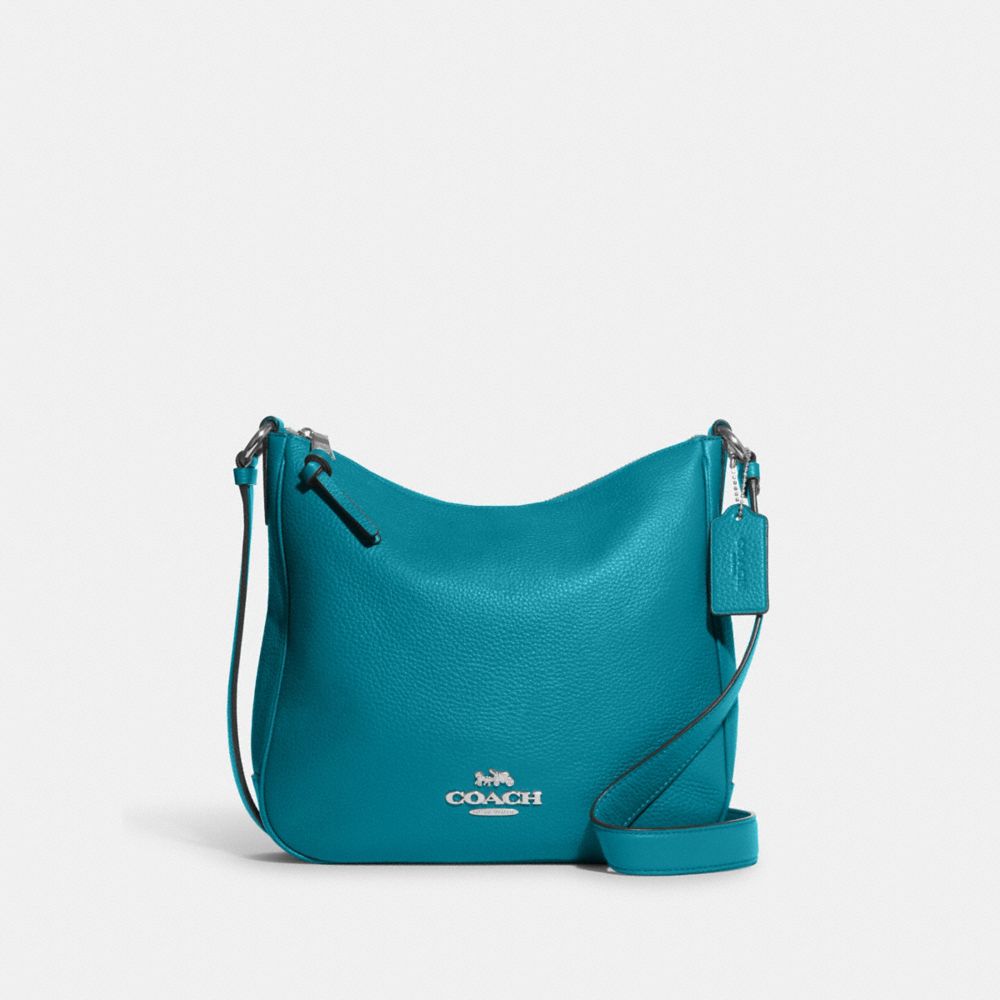 Ellie File Bag - C1648 - Silver/Teal