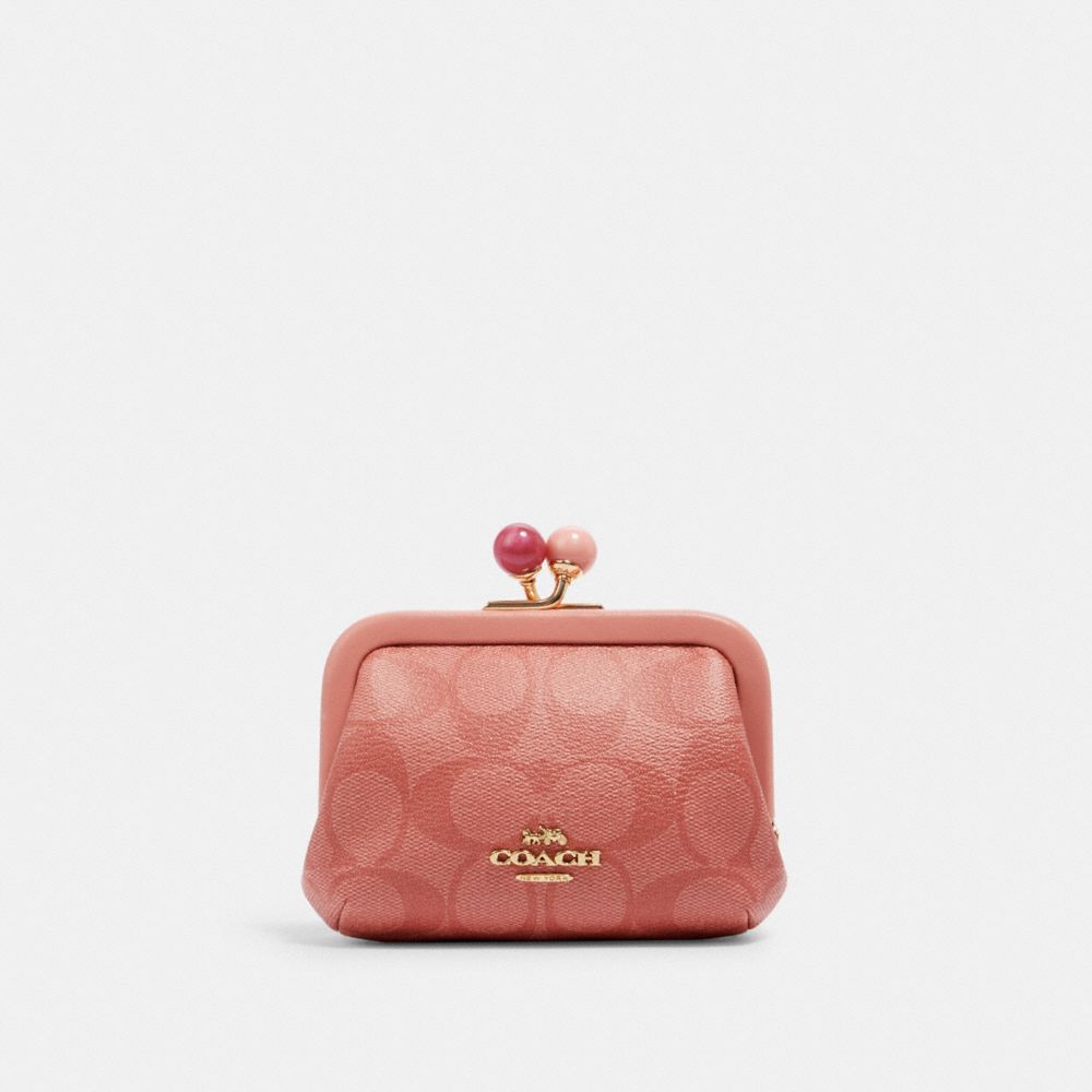 COACH®  Kisslock Coin Case