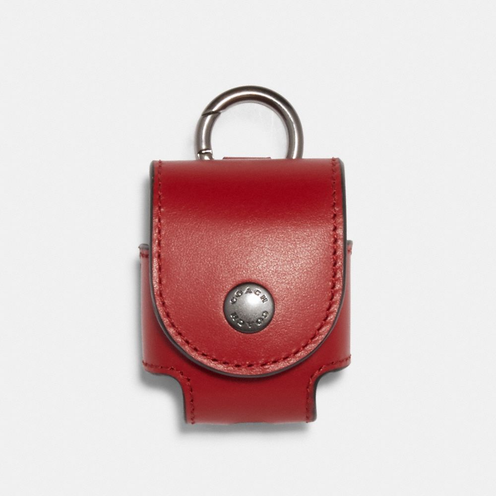 COACH C1740 EARBUD CASE QB/1941-RED