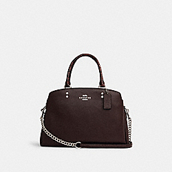 COACH C1784 - LILLE CARRYALL IN SIGNATURE CANVAS SV/OXBLOOD 1