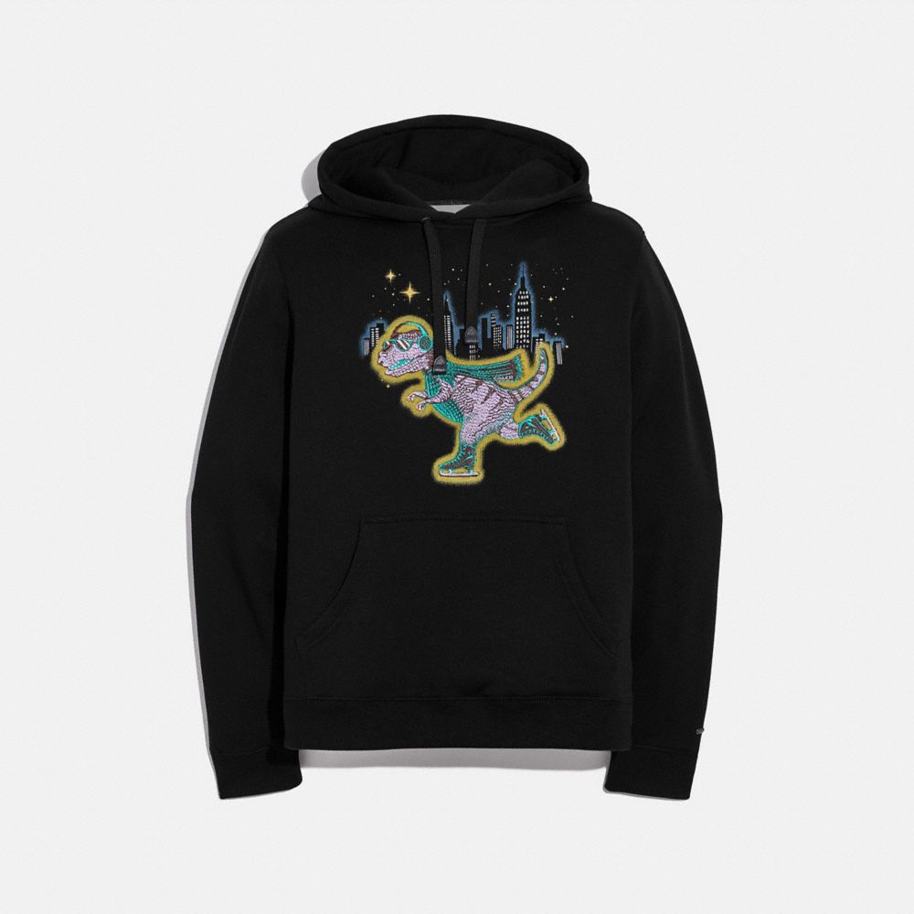 Coach dinosaur hoodie sale