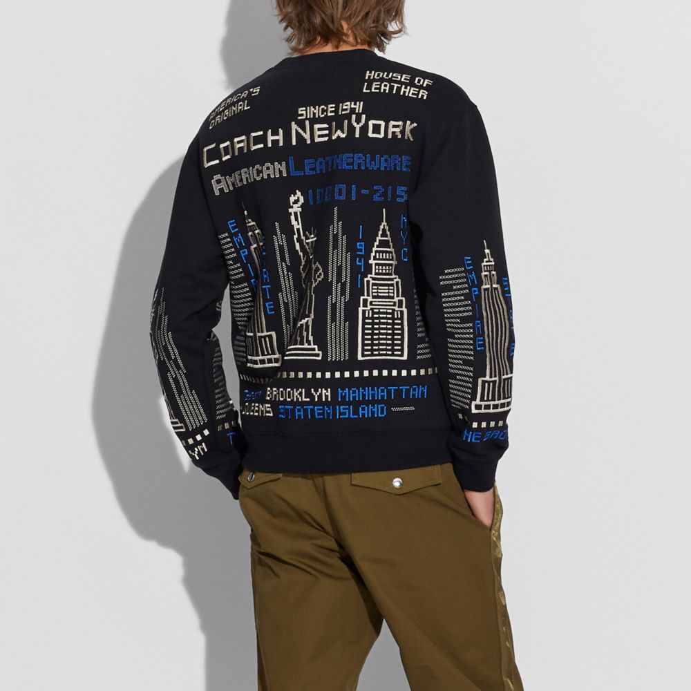 Cityscape Crewneck Sweatshirt