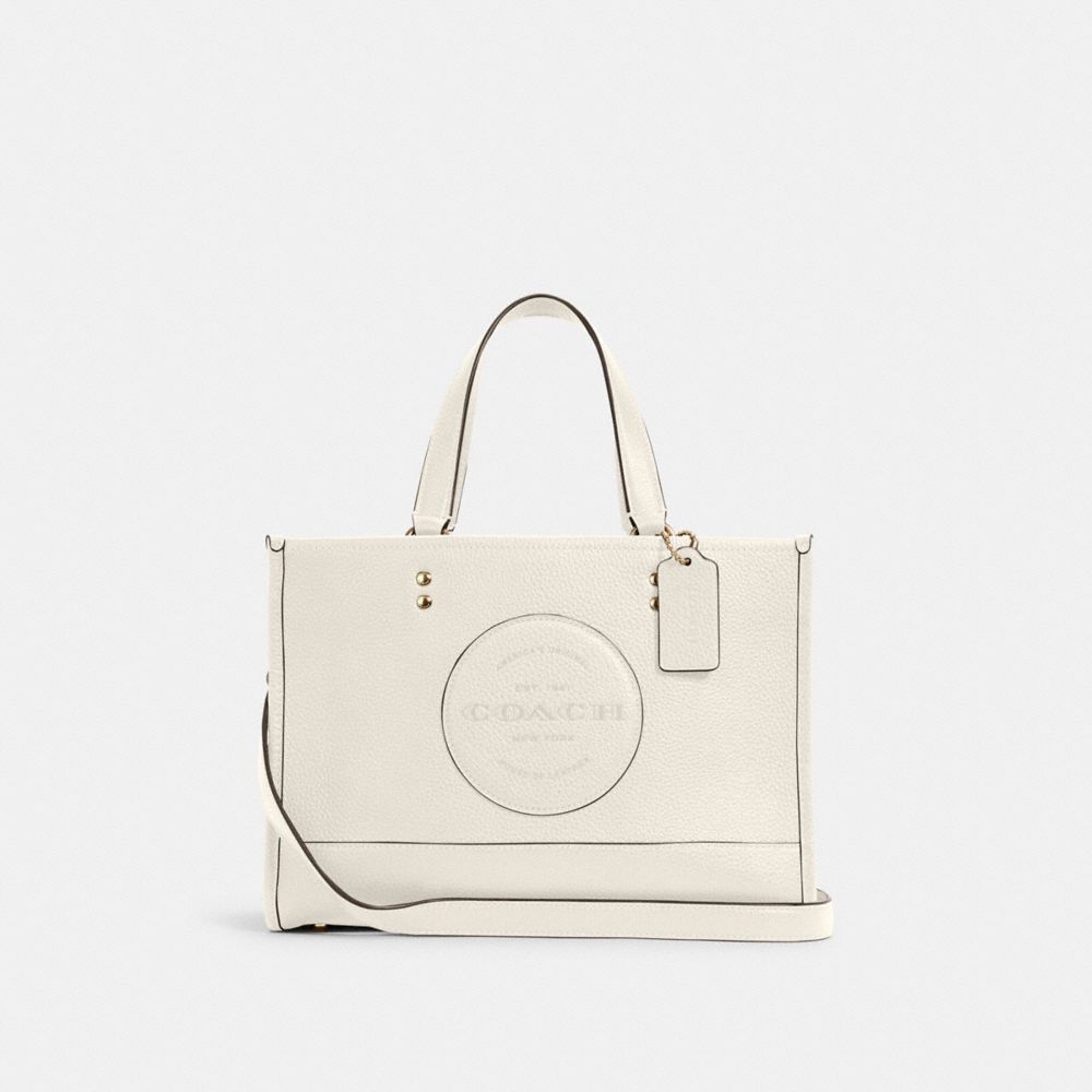 COACH DEMPSEY CARRYALL WITH PATCH - IM/CHALK - C2004