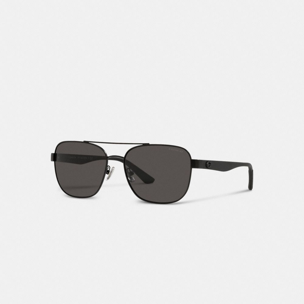 COACH C2099 Modern Sport Navigator Sunglasses Black