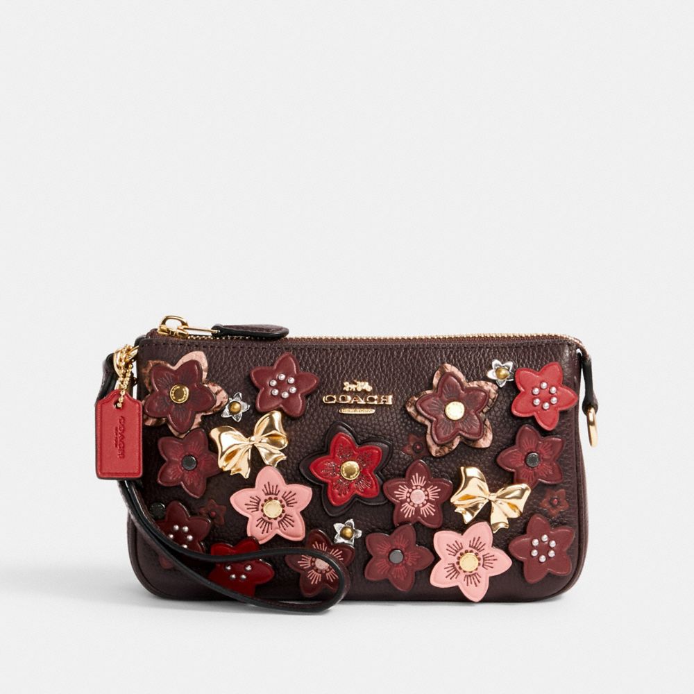 NOLITA 19 WITH DAISY APPLIQUE - IM/OXBLOOD/1941 RED MULTI - COACH C2254