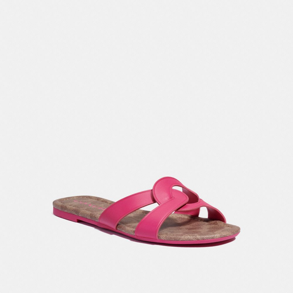 COACH C2310 Essie Sandal BOLD PINK