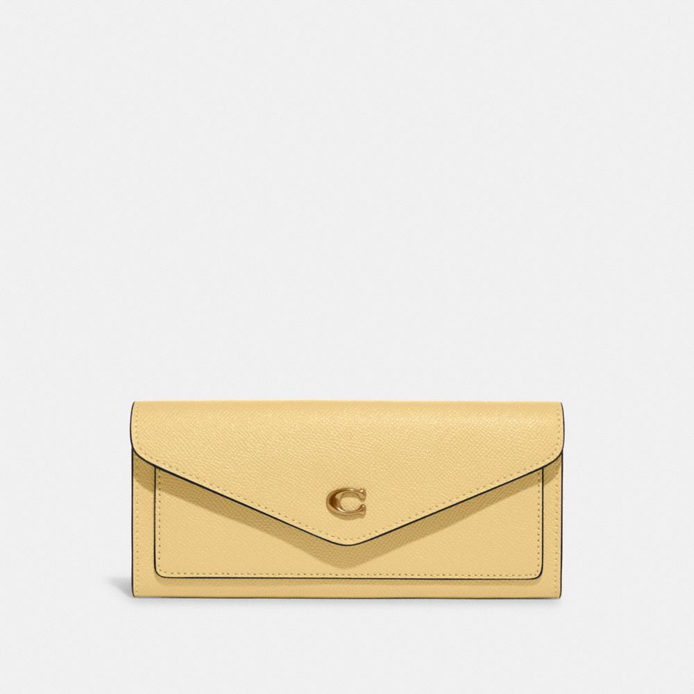 COACH C2326 Wyn Soft Wallet Brass/Vanilla