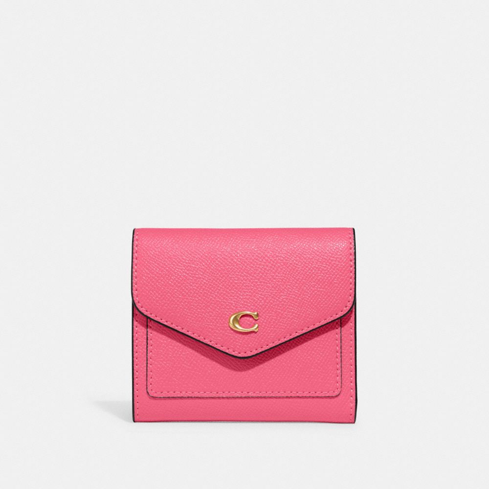 COACH C2328 Wyn Small Wallet BRASS/PETUNIA