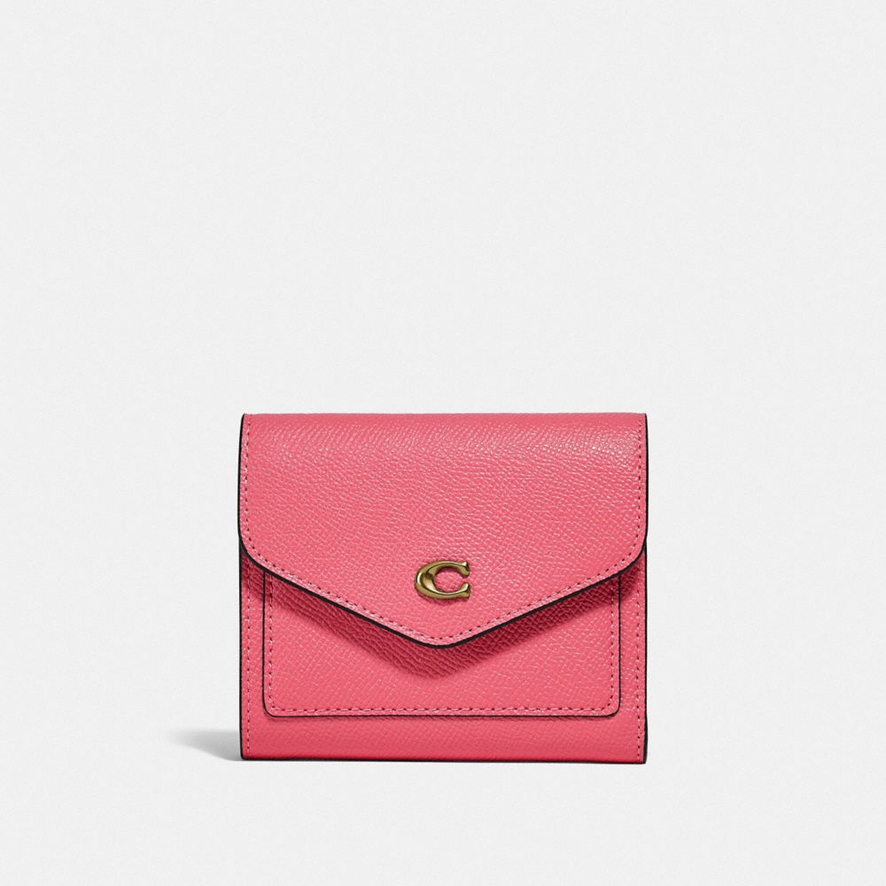 Wyn Small Wallet - BRASS/WATERMELON - COACH C2328