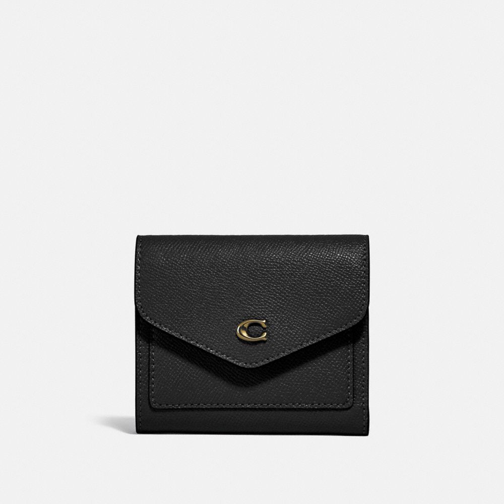 COACH C2328 Wyn Small Wallet LIGHT GOLD/BLACK