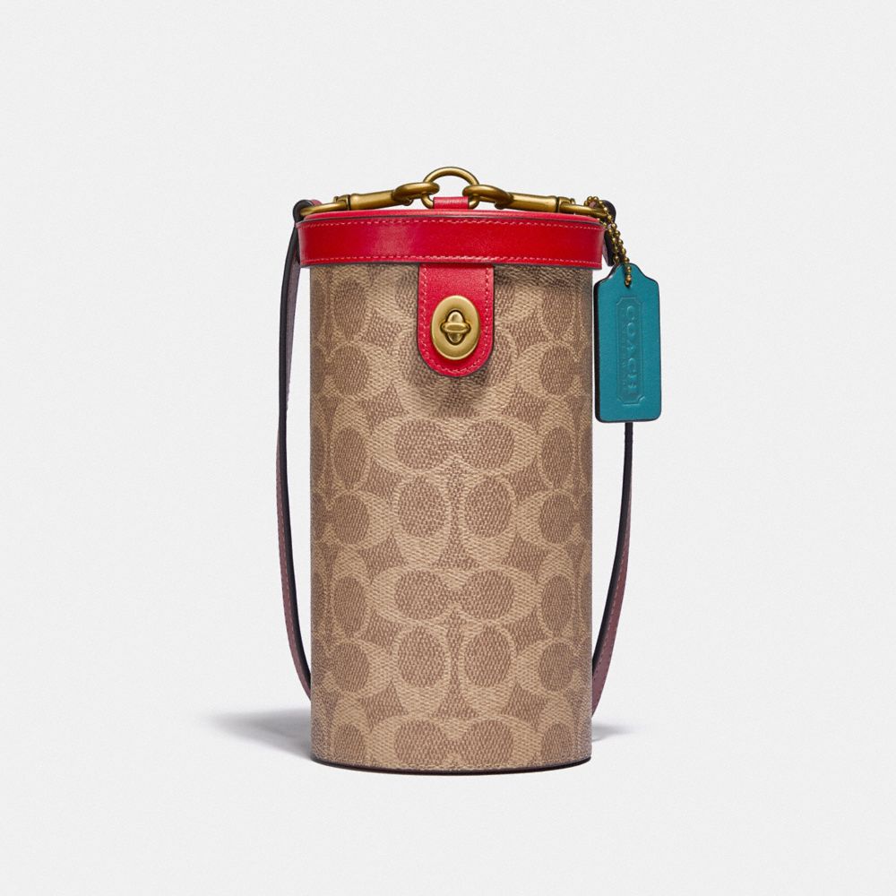 LUNAR NEW YEAR CYLINDER BAG IN SIGNATURE CANVAS