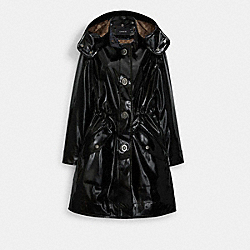 COACH C2515 Raincoat With Signature Lining BLACK