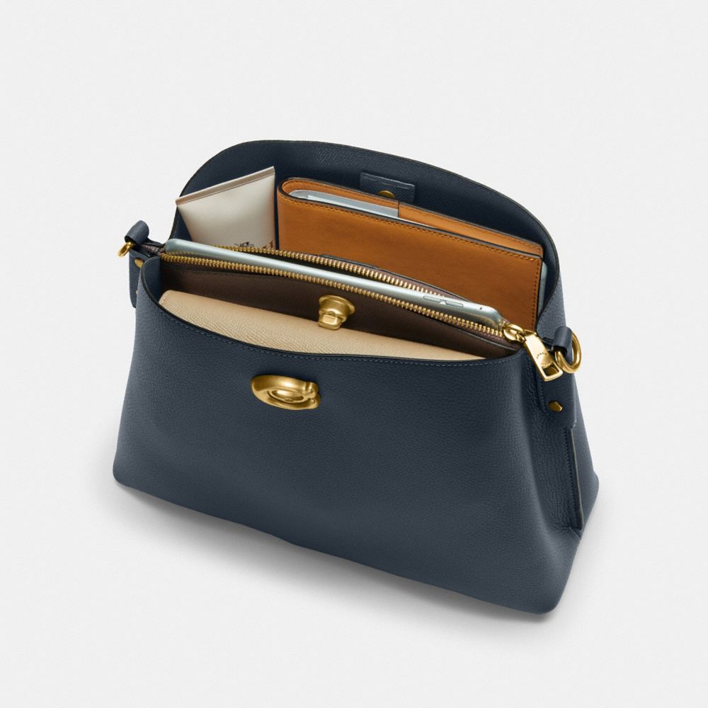 WILLOW SHOULDER BAG IN COLORBLOCK