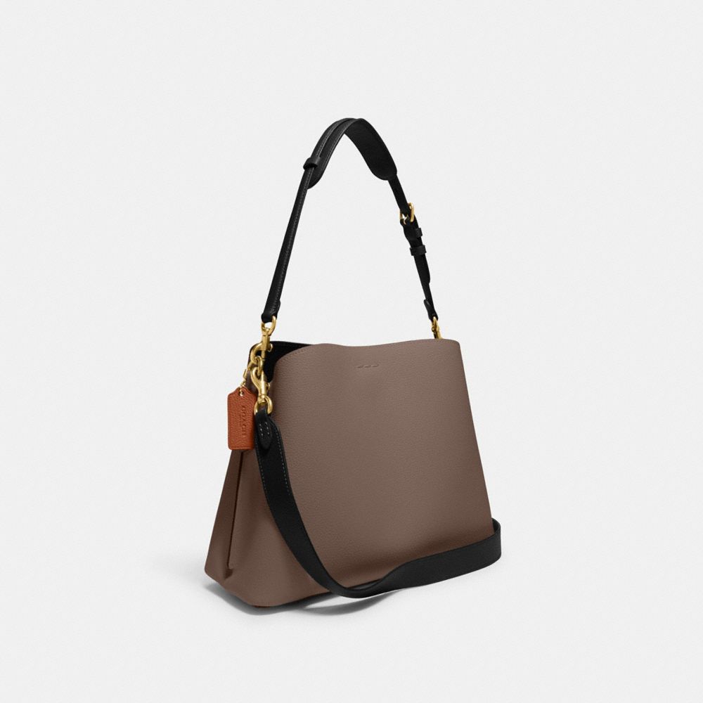 WILLOW SHOULDER BAG IN COLORBLOCK