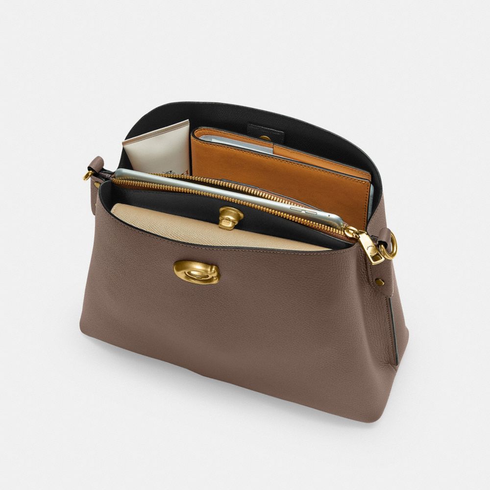 WILLOW SHOULDER BAG IN COLORBLOCK