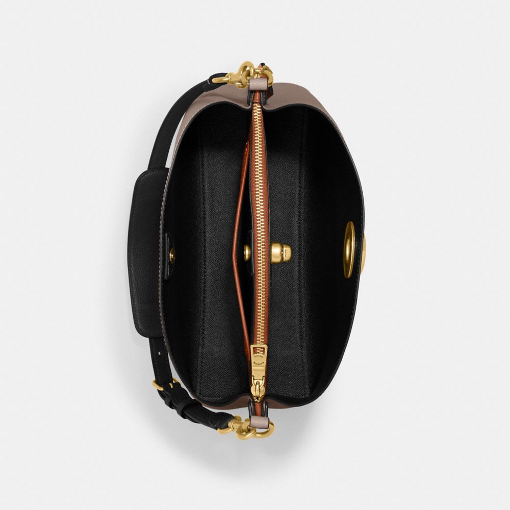 WILLOW SHOULDER BAG IN COLORBLOCK