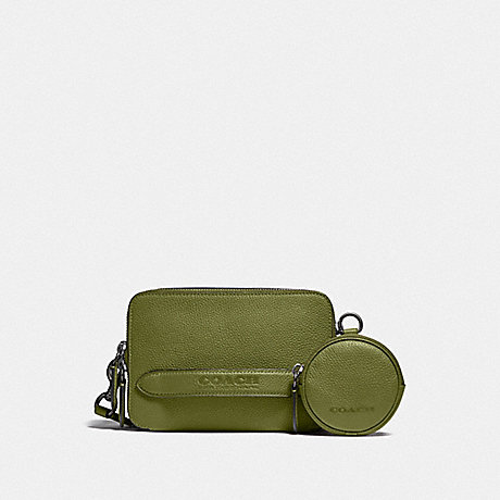 COACH Charter Crossbody With Hybrid Pouch - OLIVE GREEN - C2608