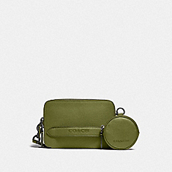 COACH C2608 - Charter Crossbody With Hybrid Pouch OLIVE GREEN